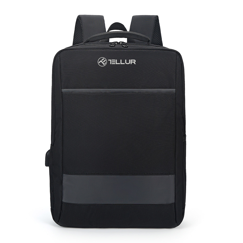 Tellur 15.6 Notebook Backpack Nomad with USB Port Black