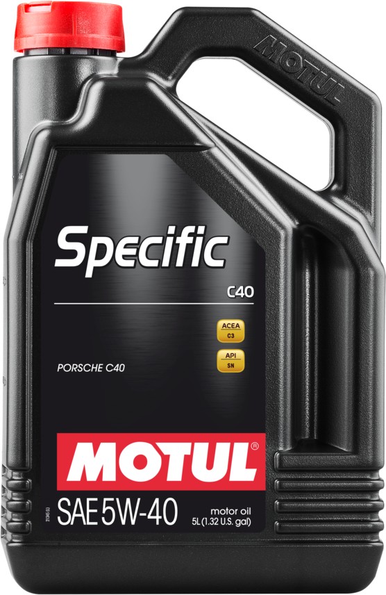 MOTUL SPECIFIC PORSCHE C40 5W40 C3 5L