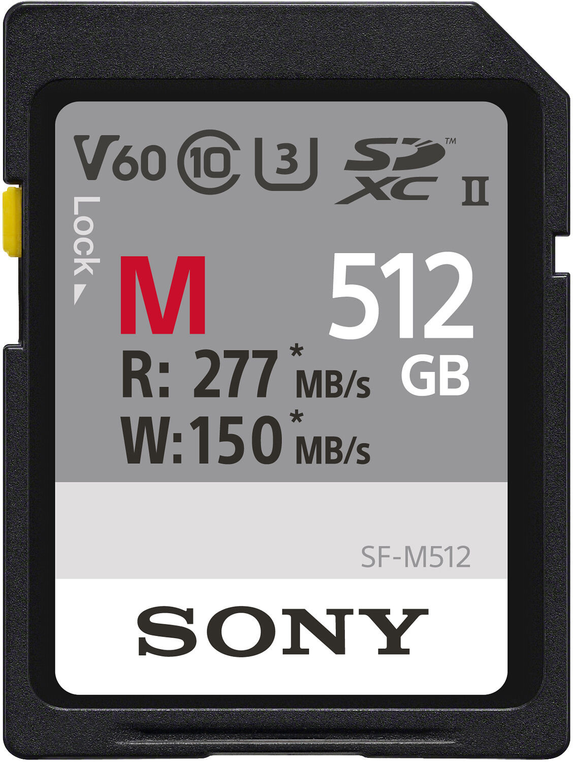 Sony mälukaart SDXC 512GB M-Series UHS-II C10 U3 V60