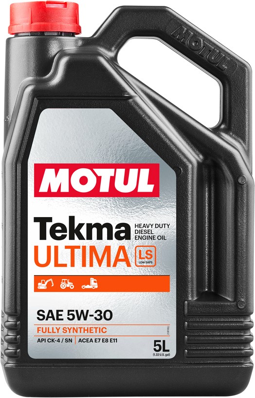 MOTUL TEKMA ULTIMA 5W30 LS 5L EURO VI. ACEA E7 / E8 / E11. VDS-4.5. LDF-4. RLD-3. MB 228.52