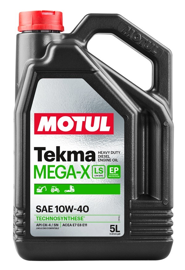 MOTUL TEKMA MEGA-X 10W40 LS EP 5L EURO VI. ACEA E7 / E8 / E11. VDS-4.5. RLD-3. MB 228.52