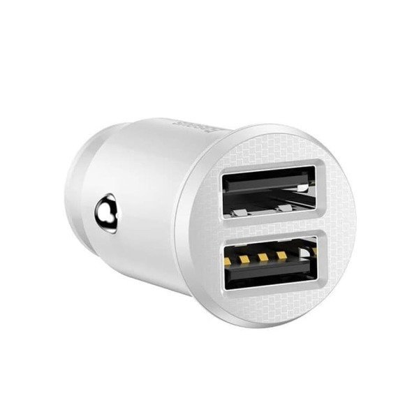 Baseus Grain Car Charger 2x USB /  5V / 3.1A