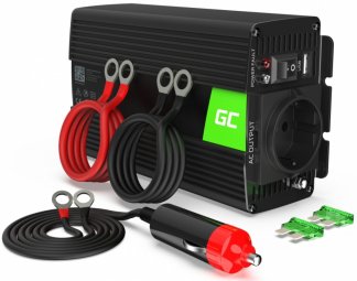 Green Cell Car Power Inverter Converter 12V to 230V / 300W / 600W Modified Sine Wave