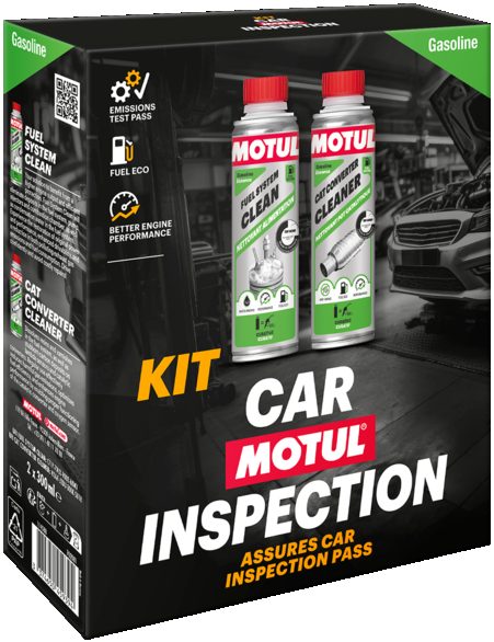 MOTUL CAR INSPECTION KIT (BENSIIN) 2X300ML