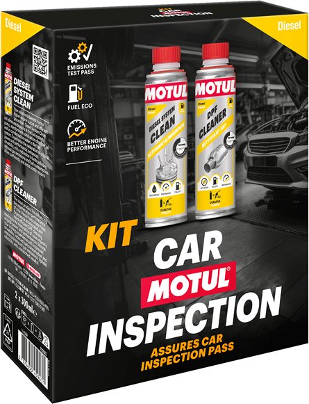 MOTUL CAR INSPECTION KIT (DIISEL) 2X300ML