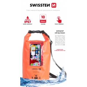 Swissten Waterproof Universal Phone Case 10L