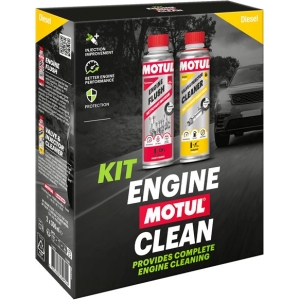 MOTUL ENGINE CLEAN KIT (DIISEL) 2X300ML