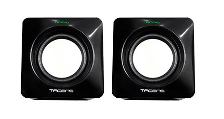 Tacens Anima AS1 Stereo Multimedia Desktop 2.0 Speakers 2x 4W with 3.5mm Audio / USB Power Black