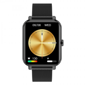Garett Smartwatch GRC CLASSIC Black Steel Умные часы IPS / Bluetooth / IP68 / SMS
