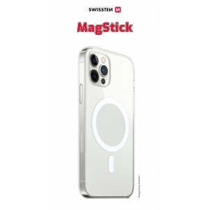 Swissten Clear Jelly MagStick Back Cace for Apple IPhone 15 Pro