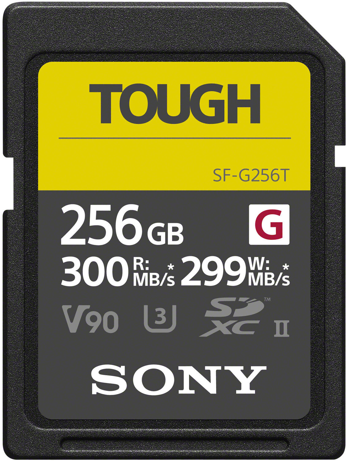 Sony mälukaart SDXC 256GB G Tough UHS-II C10 V90