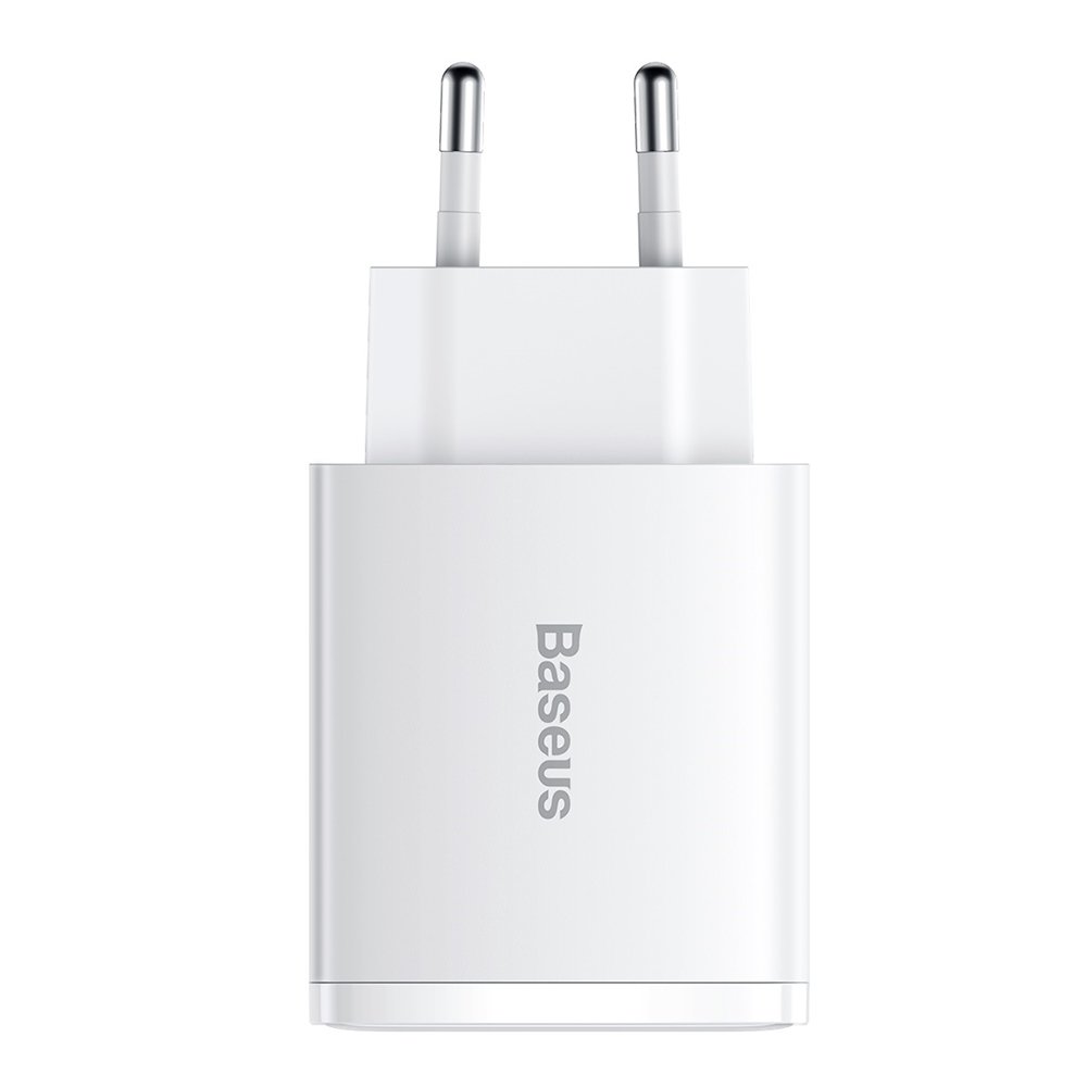 Baseus Compact wall charger PD /30W / 1x USB-C /2x USB
