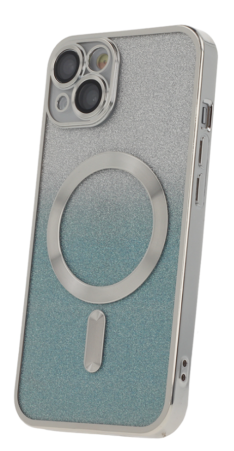 Mocco Glitter Chrome MagSafe Case Силиконовый Чехол для Apple iPhone 14 Pro Max