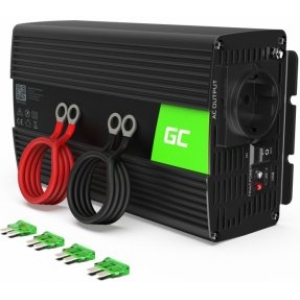 Green Cell Автомобильный Инверторный Конвертер Мощности 12V to 230V / 1000W/ 2000W