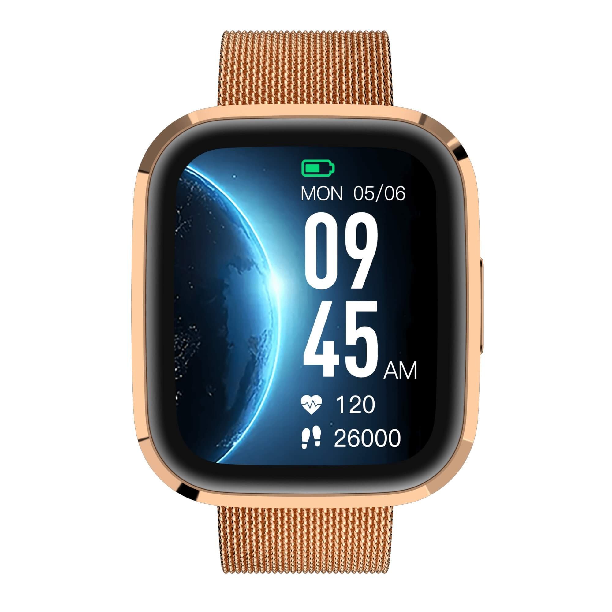 Garett Smartwatch Garett GRC STYLE Gold steel Умные часы IPS / Bluetooth / IP68 / SMS