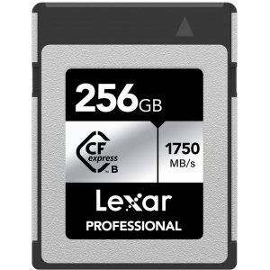 Lexar memory card CFexpress 256GB Professional Type B Silver