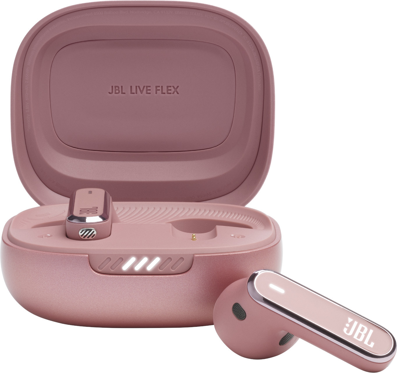 JBL juhtmevabad kõrvaklapid Live Flex, roosa