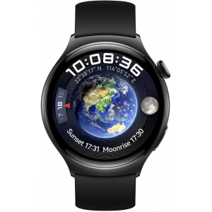 Huawei Watch 4, черный/нержавеющая сталь