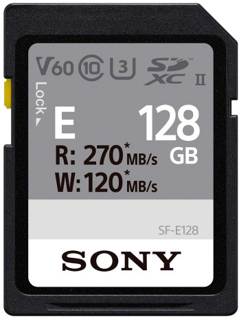 Sony mälukaart SDXC 128GB E UHS-II C10 U3 V60