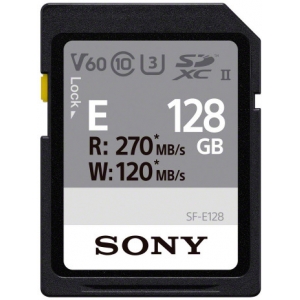 Sony карта памяти SDXC 128GB E UHS-II C10 U3 V60