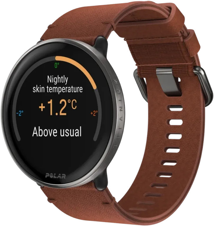 Polar Ignite 3 Titanium S-L, pruun