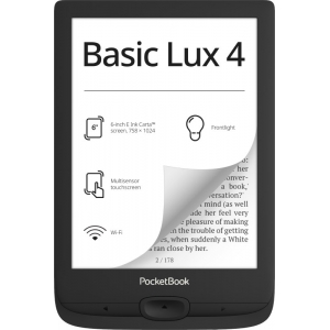 PocketBook электронная книга Basic Lux 4 6" 8GB, черный