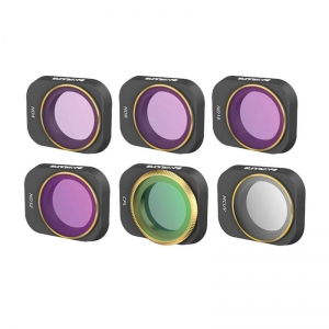 Sunnylife Cъемочный светофильтр 6 шт. UV+CPL+ND 4 /8 / 16 /32  for DJI Mini 3 Pro