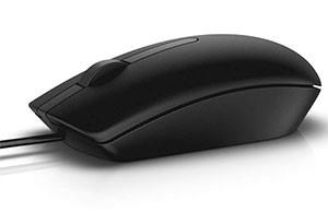 MOUSE USB OPTICAL MS116/BLACK 570-AAIR DELL