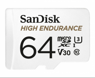SanDisk MAX Endurance 4K 64GB + Adapter Memory Card