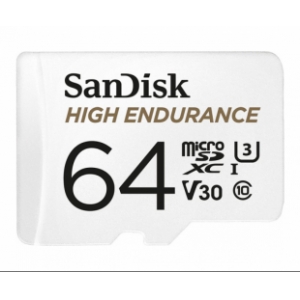 SanDisk MAX Endurance 4K 64 ГБ +  адаптер Карта памяти