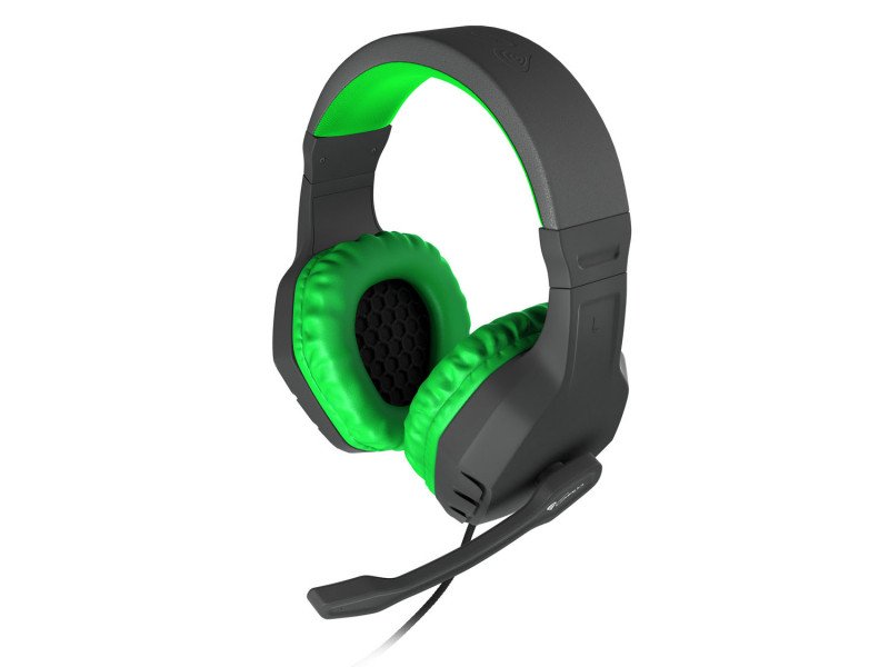 Natec Genesis Argon 200 Gaming Headphones With Microphone Black-Green