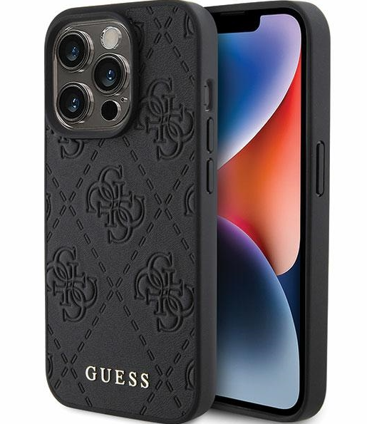 Guess PU Quilted 4G Classic Case for Apple iPhone 15 Pro Max