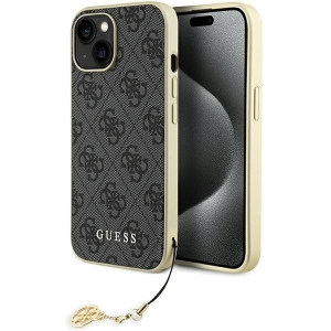 Guess 4G Charms Collection Back Case for Apple iPhone 15