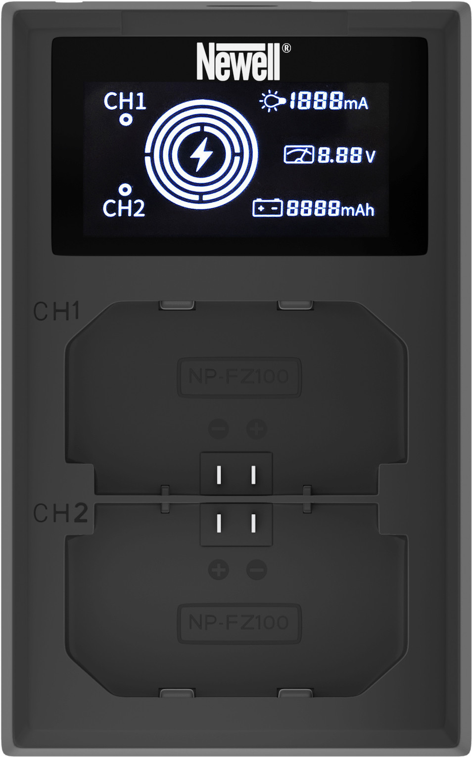 Newell akulaadija FDL-USB-C Dual-Channel Sony NP-FZ100