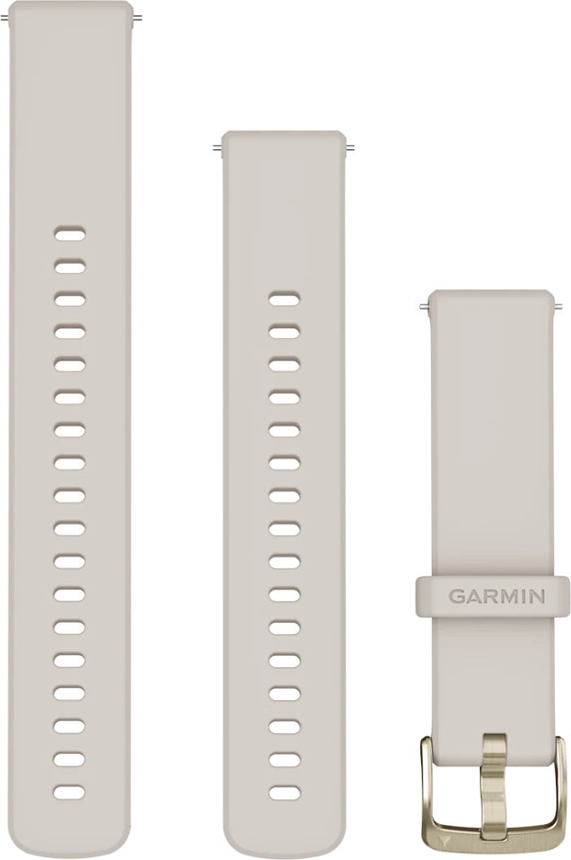 Garmin ремешок для часов Venu 3S 18mm, ivory/gold