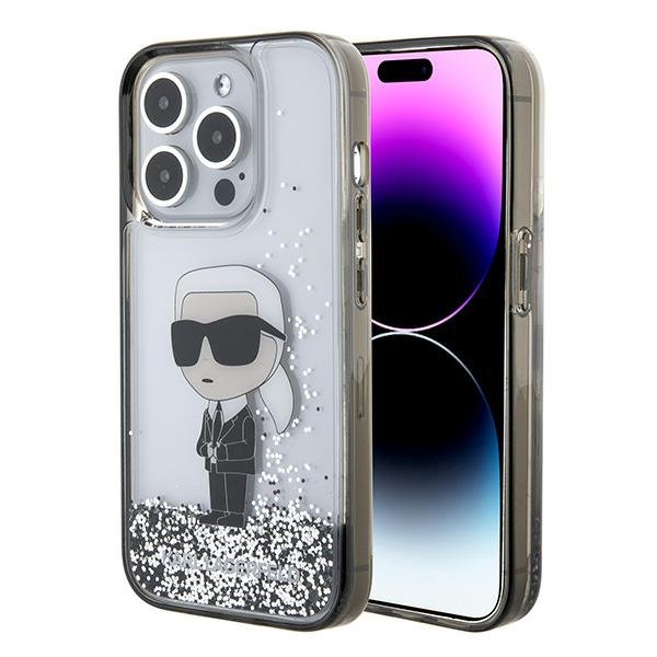 Karl Lagerfeld KLHCP15LLKKNSK Back Case for Apple iPhone 15 Pro