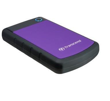 External HDD | TRANSCEND | StoreJet | 4TB | USB 3.0 | Colour Purple | TS4TSJ25H3P