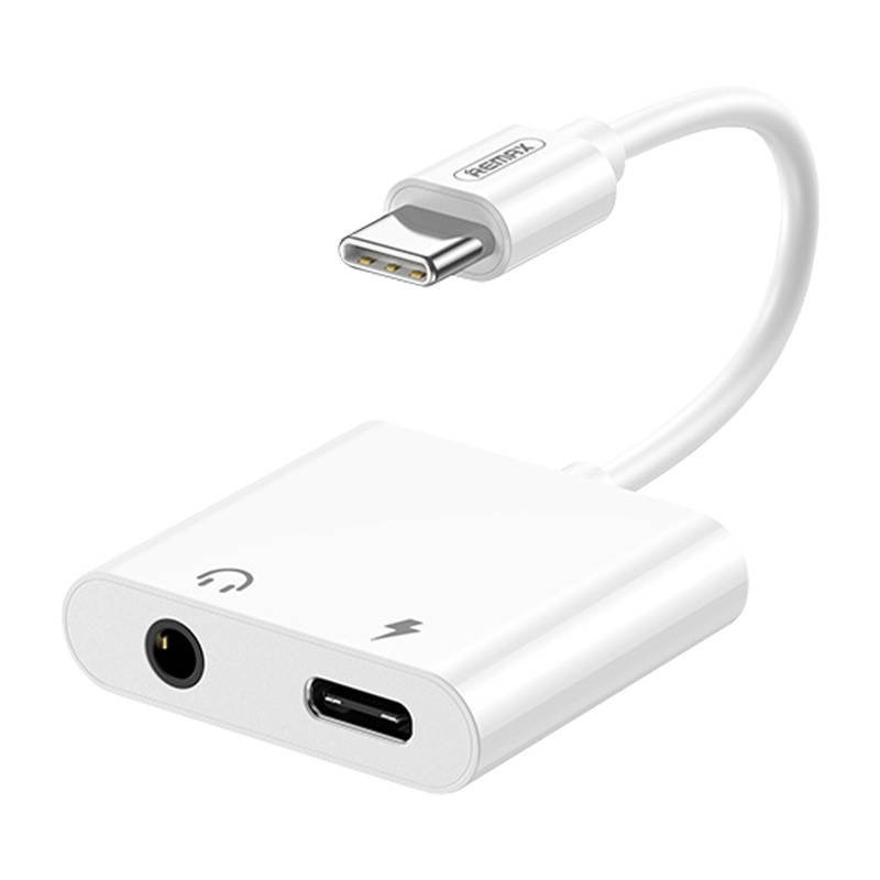 Remax RL-LA11 Adapter USB-C / USB-C / AUX 3.5mm