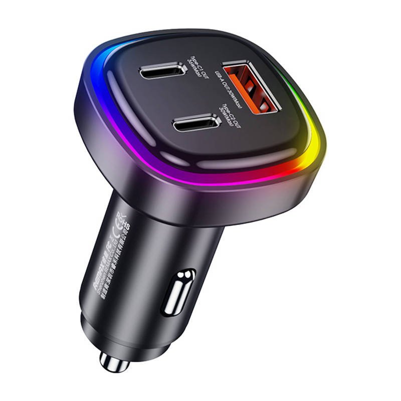 Remax RCC330 Car charger USB / 2x USB-C / 66W