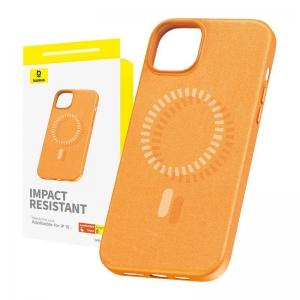 Baseus Fauxther Series Magnetic Phone Case for Apple iPhone 15