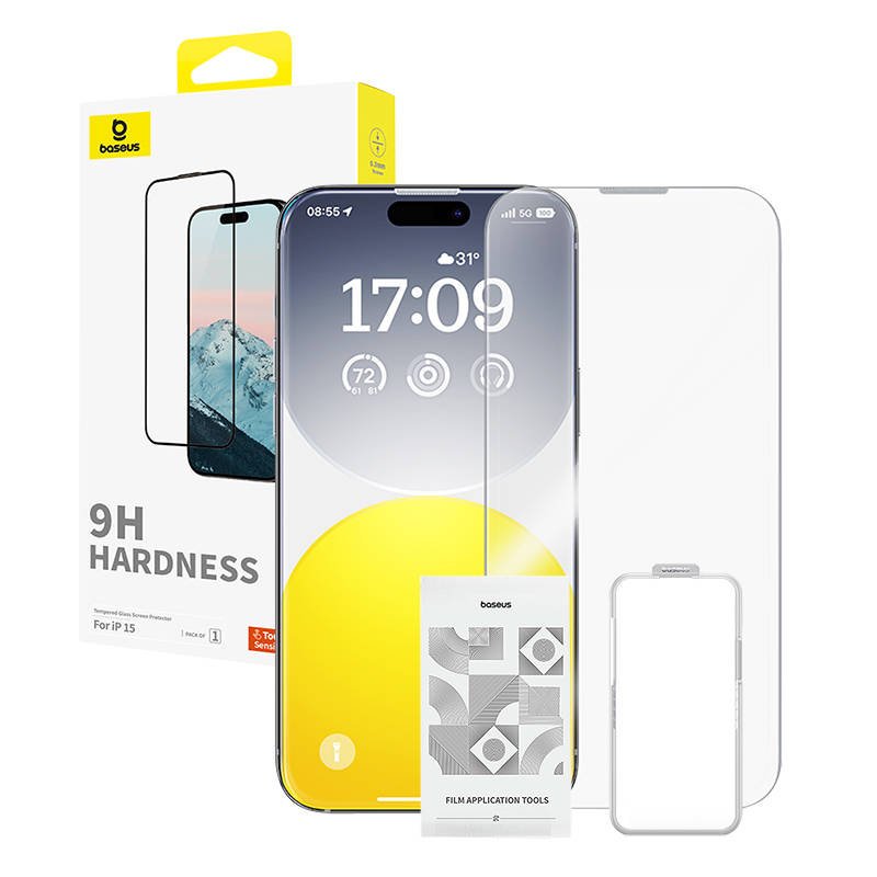 Baseus 0.3mm Diamond Tempered Glass for Apple iPhone 15