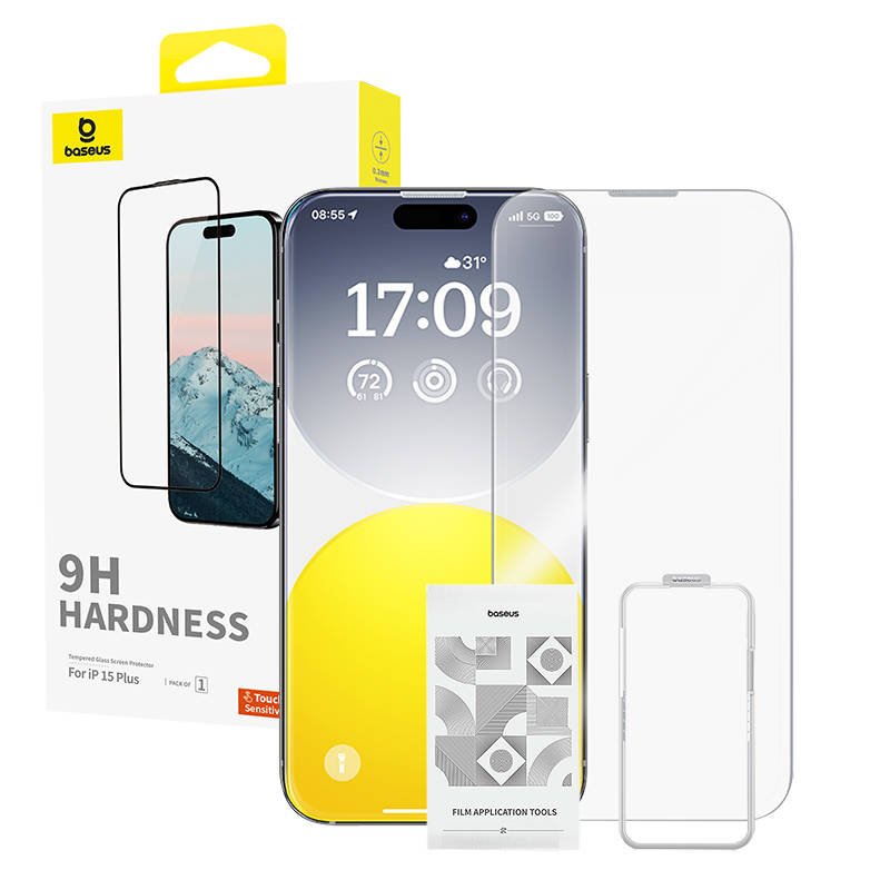 Baseus 0.3mm Diamond Tempered Glass for Apple iPhone 15 Plus