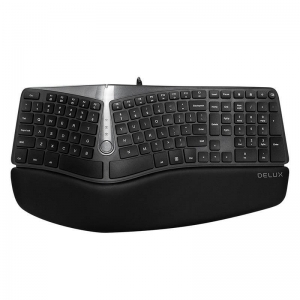 Delux GM901U Ergonomic Wireless Keyboard