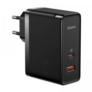 Baseus GaN5 Pro Wall charger USB-C / USB / 100W / 1m cable