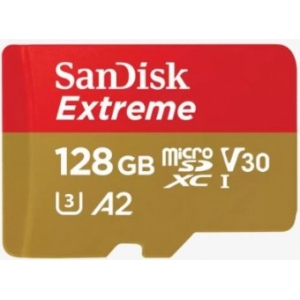 SanDisk Extreme 128GB MicroSDXC Memory Card
