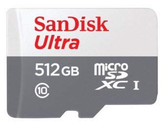 SanDisk Ultra Memory Card microSDXC 512GB + Adapter