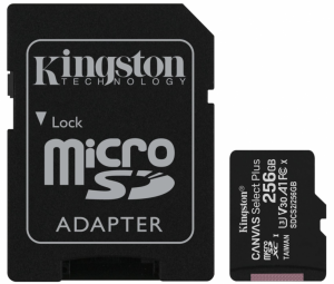 Kingston Canvas Select Plus 256GB MicroSDXC Memory Card