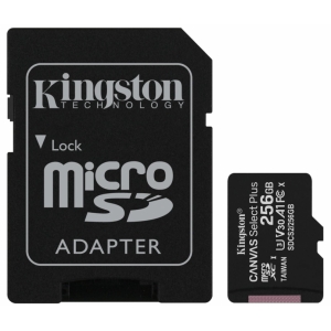 Kingston Canvas Select Plus 256GB MicroSDXC Memory Card