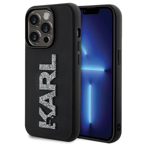 Karl Lagerfeld KLHCP15X3DMBKCK Back Case for Apple iPhone 15 Pro Max