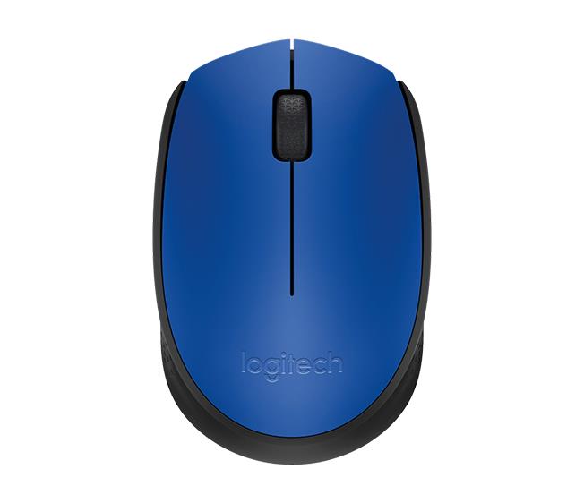 MOUSE USB OPTICAL WRL M171/BLUE 910-004640 LOGITECH